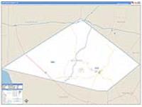 Jeff Davis, Tx Carrier Route Wall Map